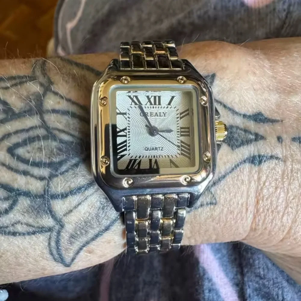 Panthere Two-Tone Classic Stainless Steel Watch
